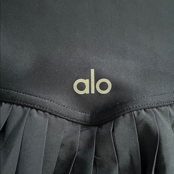 Alo Yoga Grand Slam Tennis Skirt Navy Blue - Picture 5 of 13